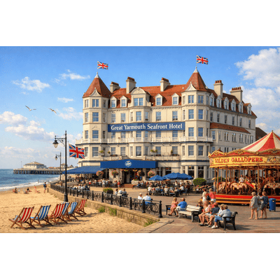 Great Yarmouth Seafront Hotel – Classic Coastal Comfort on the Norfolk Coast